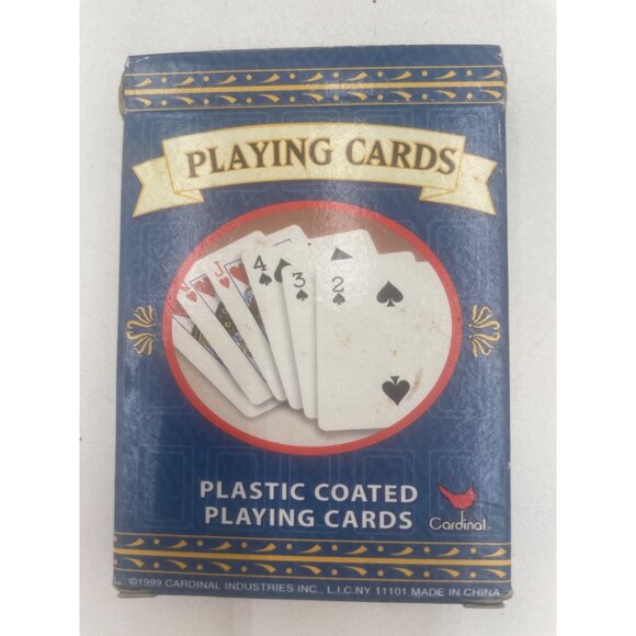 Vintage Plastic Poker Chip Carousel Holder Original Cardinal Playing Cards Set - Picture 3 of 11